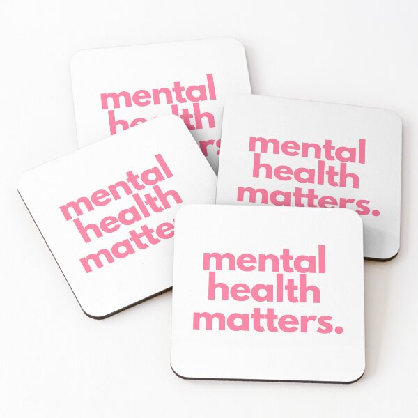Item preview, Mental Health Matters Logo designed and sold by allyiscoral.