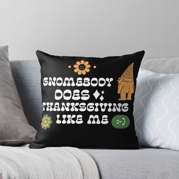 Item preview, Gnomebody Does Thanksgiving Like Me Gnome Hippie Thanksgiving designed and sold by StudioTVDinners.