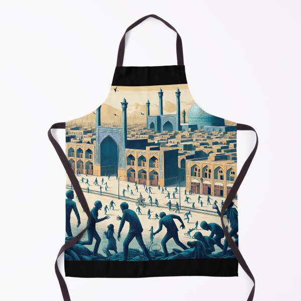 Item preview, Isfahan with zombies - Persian (iran) design designed and sold by Persian Pride Official.