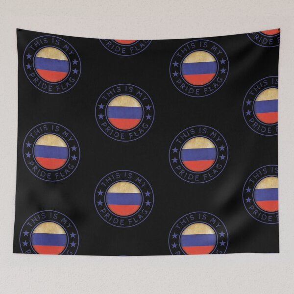 Item preview, Russia This Is My Pride Flag Proud Russian Heritage Roots design designed and sold by grant4king.