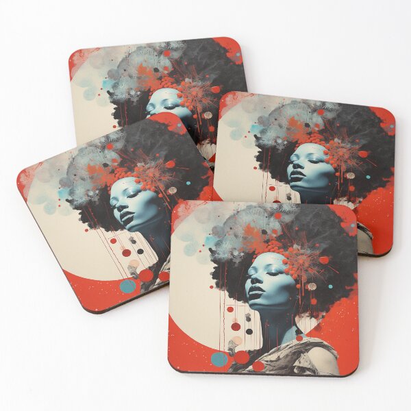 Item preview, Afrofuturism Art designed and sold by MidJourneymen.