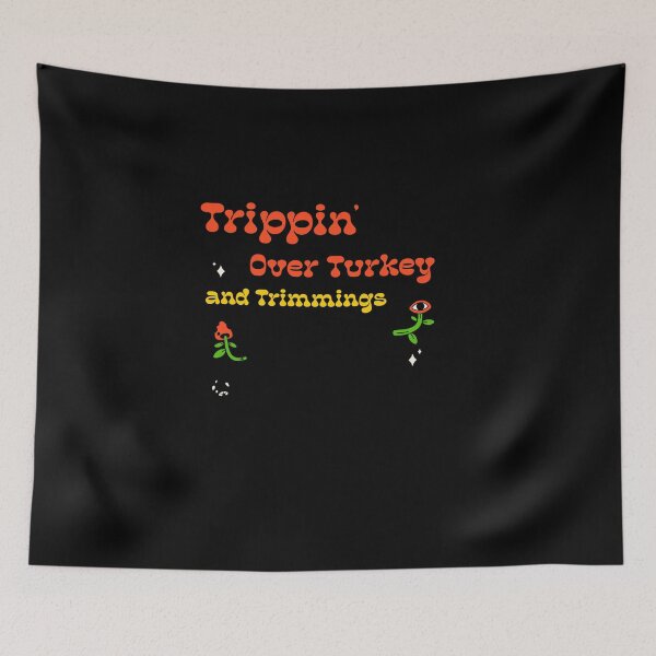 Item preview, Trippin Over Turkey and Trimmings Gnome Hippie Thanksgiving designed and sold by StudioTVDinners.