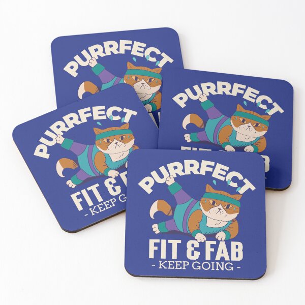 Item preview, Funny Fat Cat Workout, Cat in Leotard designed and sold by Mariana Piana.