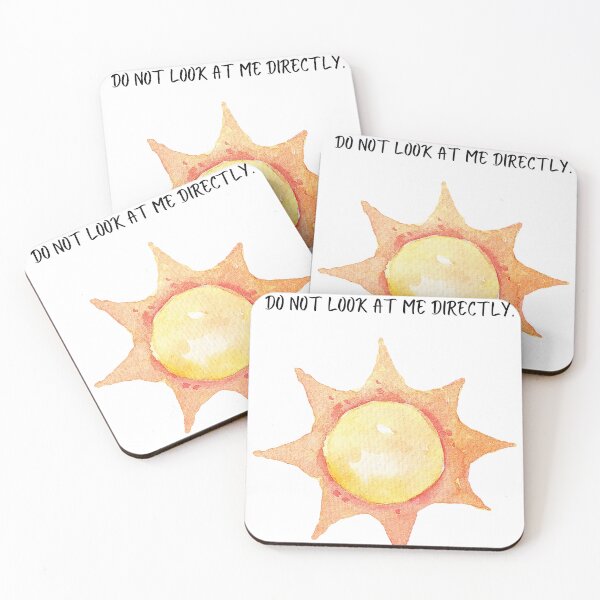 Item preview, Sassy Sun - "Do Not Look at Me Directly." designed and sold by Olivia Tatara.