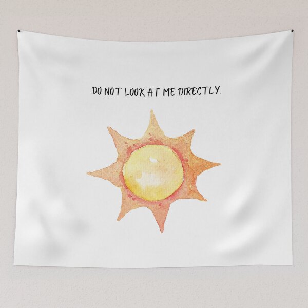 Item preview, Sassy Sun - "Do Not Look at Me Directly." designed and sold by Olivia Tatara.