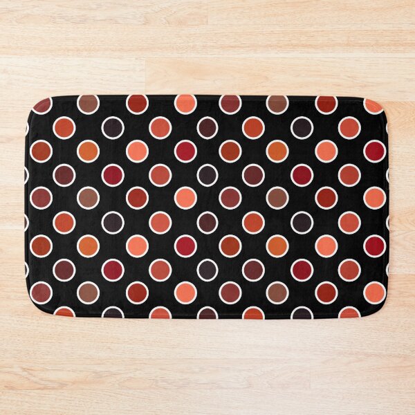 Item preview, Salsa Guajillo Chile - Many Shades of Red - Polka Dots on Black designed and sold by GreenCarbon2112.