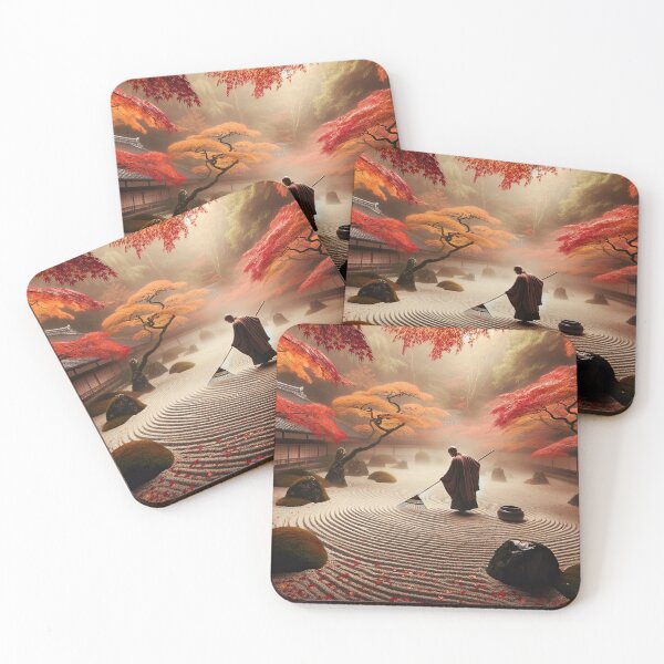 Item preview, Monk In Zen Garden designed and sold by Mindful-Designs.