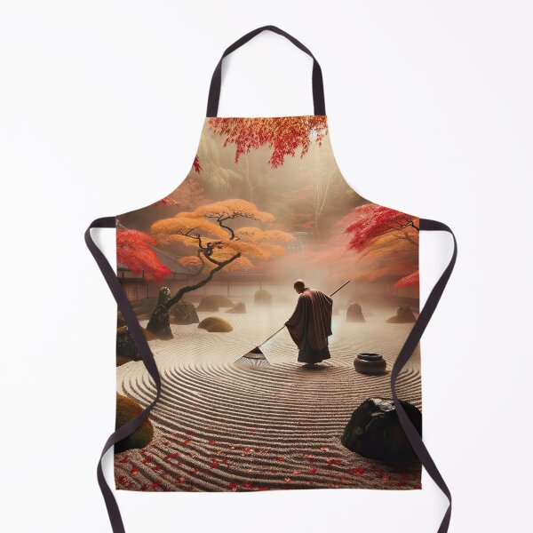 Item preview, Monk In Zen Garden designed and sold by Mindful-Designs.