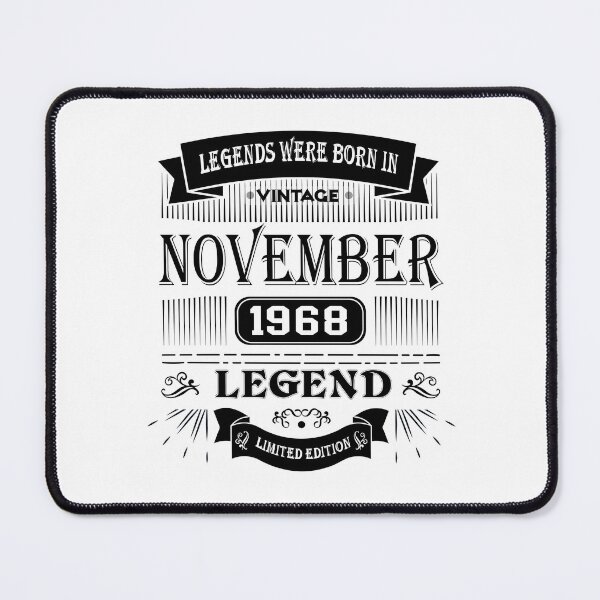 Item preview, Legends are born in November 1968 Limited Edition, 55th Birthday Gift 55 years of Being Awesome Vintage designed and sold by DjenShop.