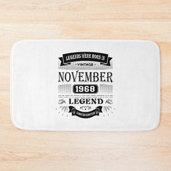 Item preview, Legends are born in November 1968 Limited Edition, 55th Birthday Gift 55 years of Being Awesome Vintage designed and sold by DjenShop.