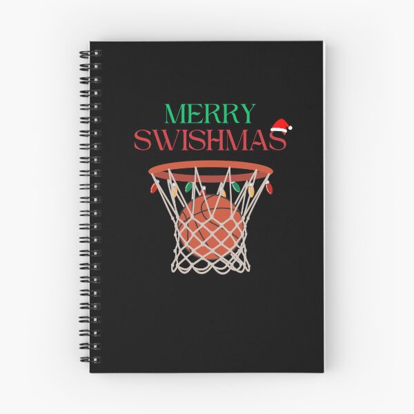 Item preview, Merry Swishmas Basketball Hoop Holiday Basketball Swish designed and sold by MagicSD Designs.