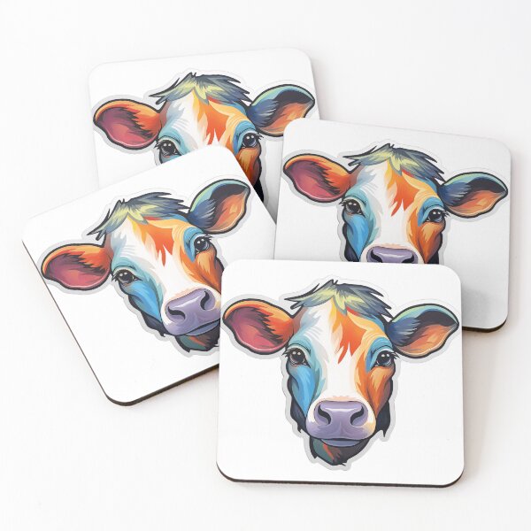 Item preview, colorful dairy cow isopod designed and sold by At-Brothers.