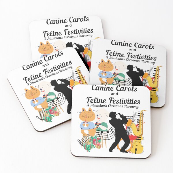 Item preview, Canine Carols and Feline Festivities: A Musician's Christmas Harmony designed and sold by Nara8.