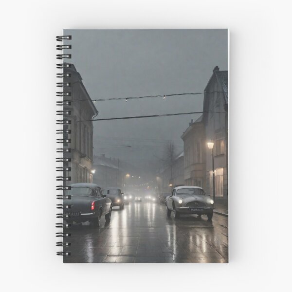 Item preview, November in a Rural City designed and sold by Checkerboarded.