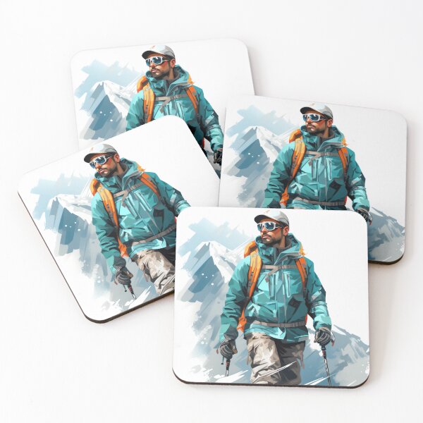 Item preview, Mountain Skiing designed and sold by PatternCabinet-.