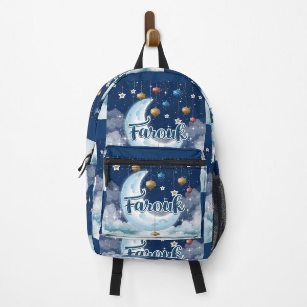 Item preview, Moon whit name “FAROUK” designed and sold by idizayilstore.