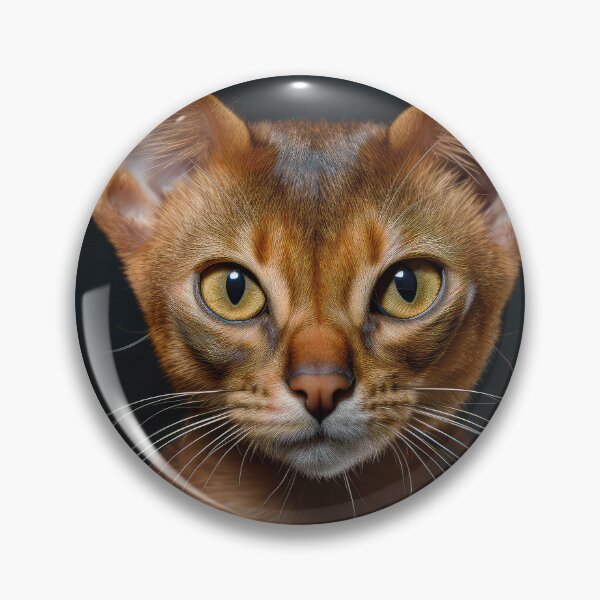 Item preview, Abyssinian Cat Portrait 04 designed and sold by Elisabeth Lucas.