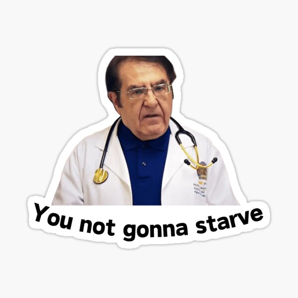 Item preview, You not gonna starve designed and sold by dobiegerl.