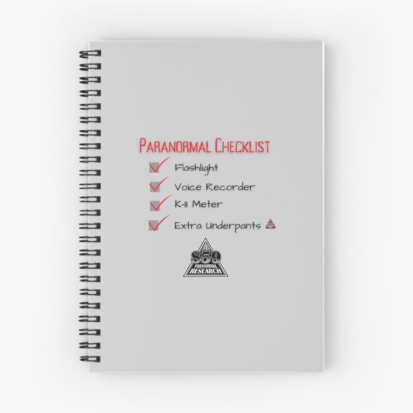 Item preview, Ghost Hunter Checklist designed and sold by 859Paranormal.