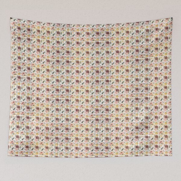 Item preview, Boho Floral design in Lines designed and sold by WildBeauty.