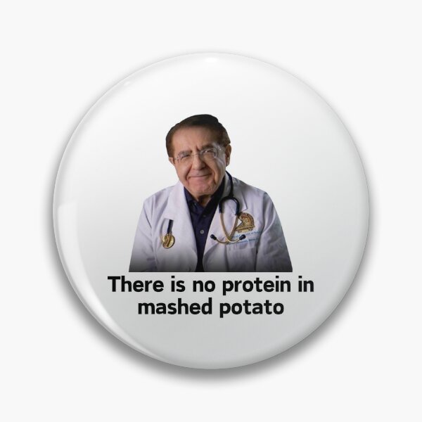 Item preview, There is no protein in mashed potato designed and sold by dobiegerl.