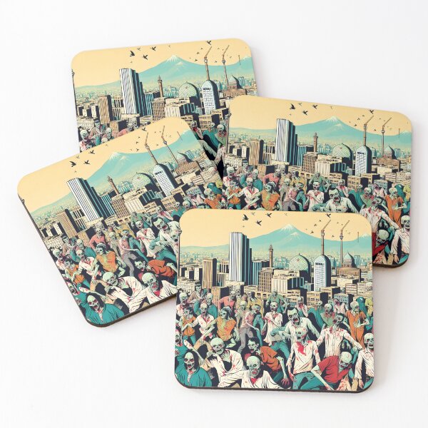 Item preview, Isfahan with zombies - Persian (iran) design designed and sold by Persian Pride Official.