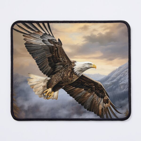 Item preview, Bald Eagle in Flight 04 designed and sold by Elisabeth Lucas.