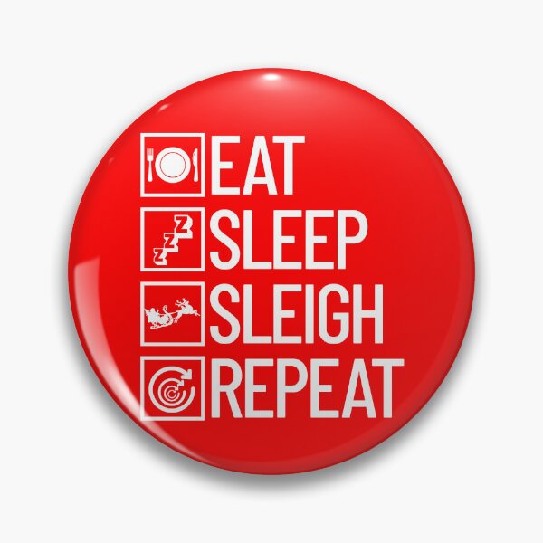 Item preview, Eat Sleep Sleigh Repeat Funny Christmas Women's Slay Gear designed and sold by DynamicDesign.