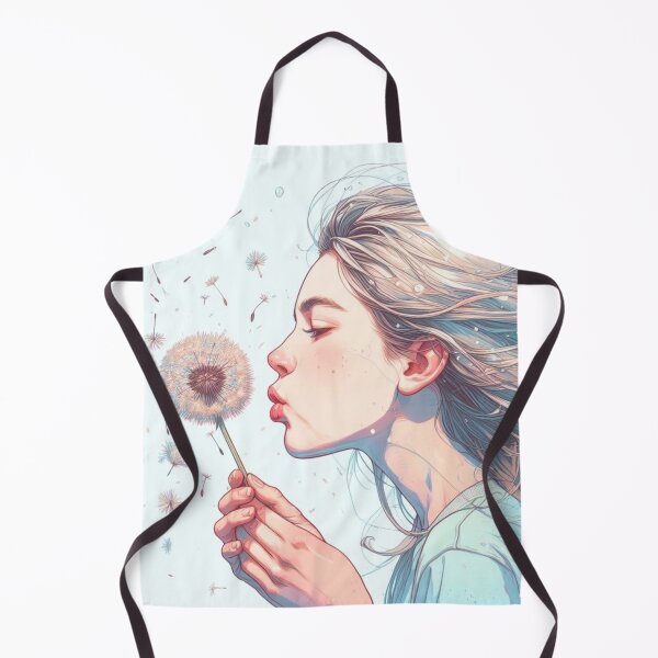 Item preview, Girl blowing dandelion seeds. designed and sold by growing-mom.