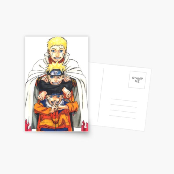 Cartes Postales Sur Le Theme Naruto Redbubble