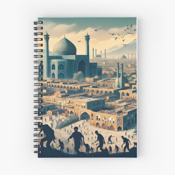 Item preview, Isfahan with zombies - Persian (iran) design designed and sold by Persian Pride Official.