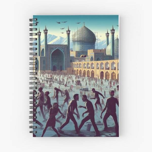 Item preview, Isfahan with zombies - Persian (iran) design designed and sold by Persian Pride Official.