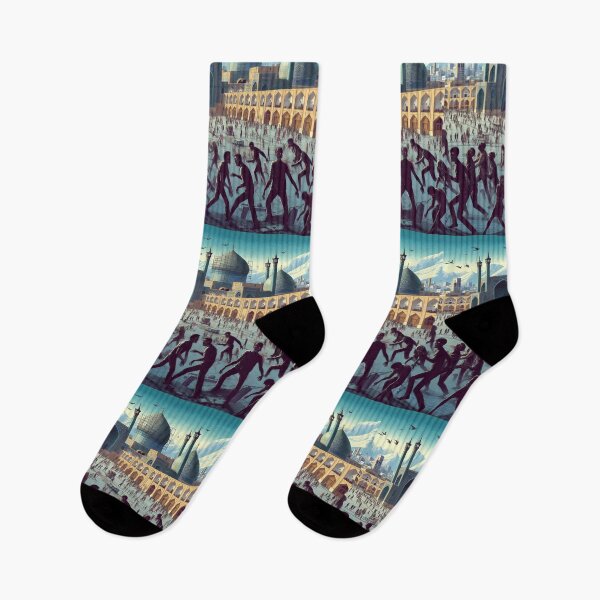 Item preview, Isfahan with zombies - Persian (iran) design designed and sold by Persian Pride Official.