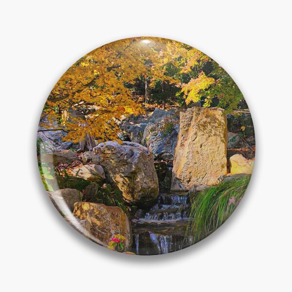 Item preview, Fall waterfall pond designed and sold by Jackson Lanier.