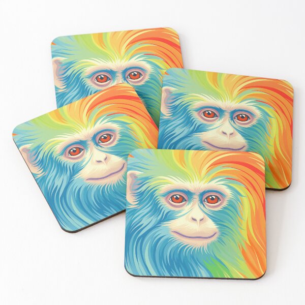 Item preview, Colorful Monkey Hair designed and sold by EnchantArtCo.