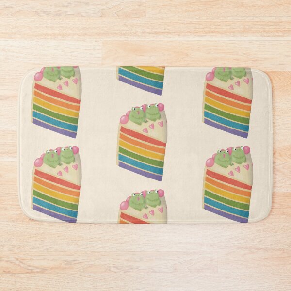 Item preview, Rainbow Frog Cake designed and sold by Samantha Ammon.