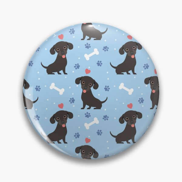 Item preview, Love Black Chiweenie Dachshund Chihuahua Mix Dog designed and sold by Lulupainting.