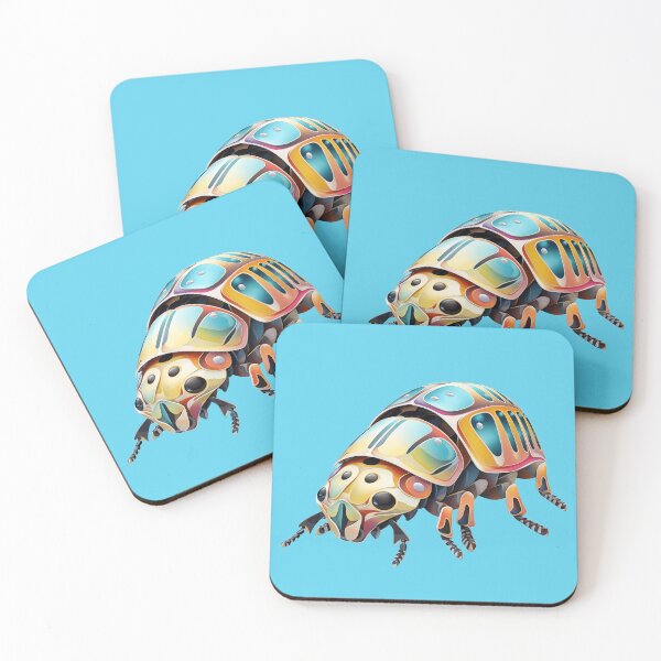 Item preview, colorful dairy cow isopod designed and sold by At-Brothers.