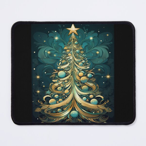 Item preview, Art Nouveau Christmas Tree designed and sold by JLCableStudio.