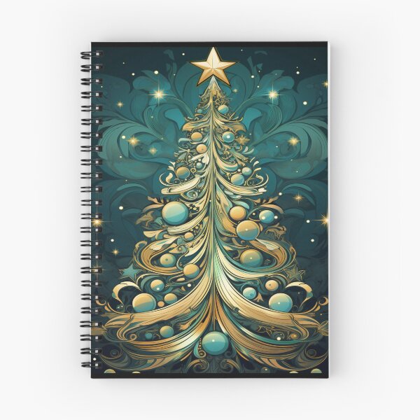 Item preview, Art Nouveau Christmas Tree designed and sold by JLCableStudio.