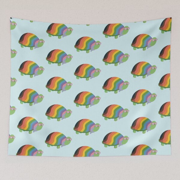 Item preview, Pride Parade Turtle designed and sold by Samantha Ammon.