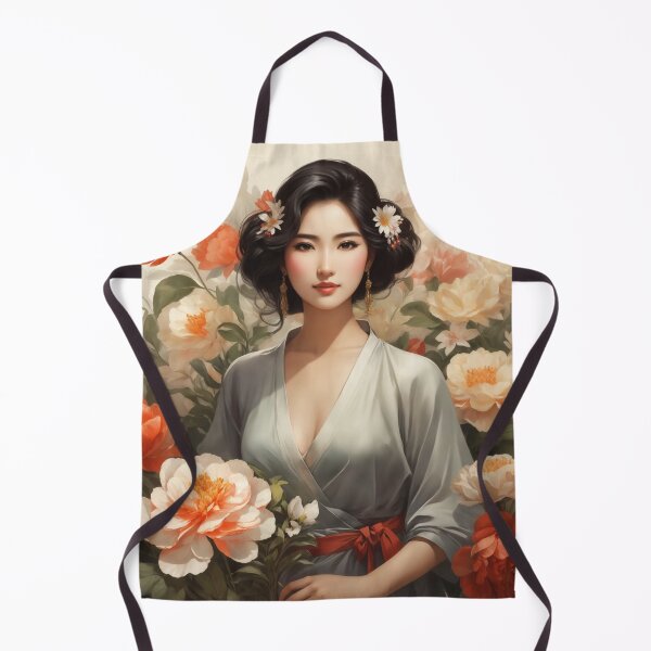 Item preview, Chinese woman flowers designed and sold by PeterThanakrit.