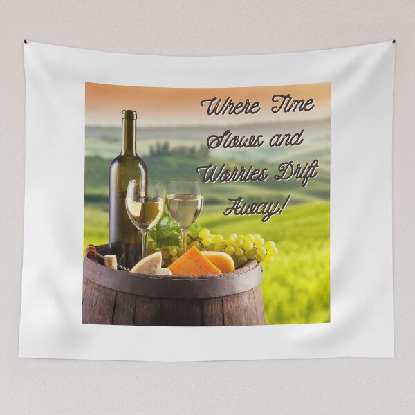 Item preview, Where Time Slows and Worries Drift Away! designed and sold by TidyKitchenInc.