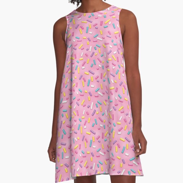 Item preview, Beignet sucré rose saupoudré designed and sold by Pink Pineapple Works.