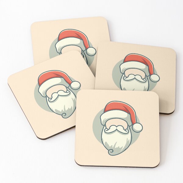 Item preview, Santa Claus hat, beard and mustache. designed and sold by MojaDoodles.