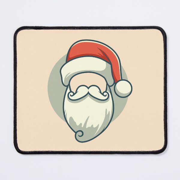 Item preview, Santa Claus hat, beard and mustache. designed and sold by MojaDoodles.