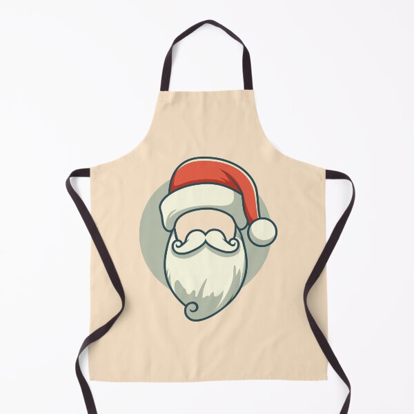 Item preview, Santa Claus hat, beard and mustache. designed and sold by MojaDoodles.