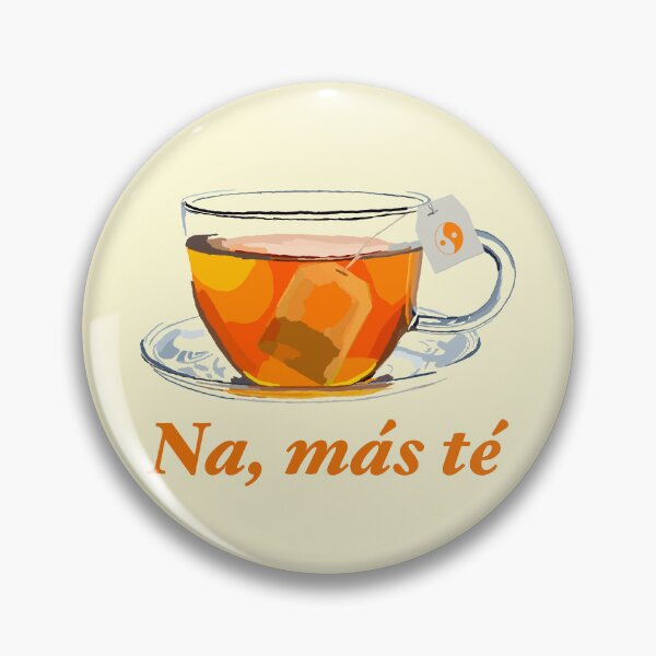 Item preview, Na, more tea (Namaste) meme poster designed and sold by Agapeart111.
