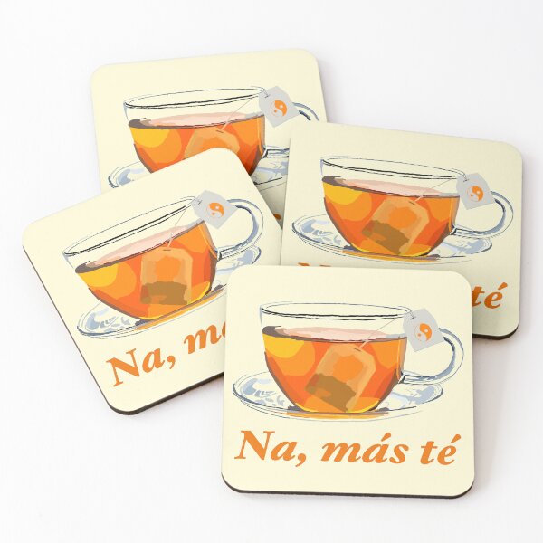 Item preview, Na, more tea (Namaste) meme poster designed and sold by Agapeart111.