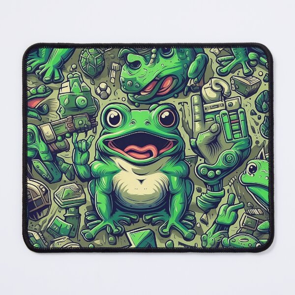 Item preview, Jumping into Art: Froggy Inspirations on Canvas designed and sold by Daniel Dudgeon.